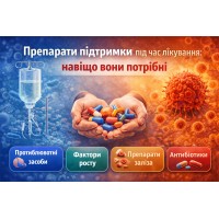 Препарати підтримки під час лікування: навіщо вони потрібні