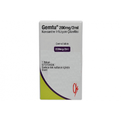 GEMTU (гемцитабін) 1000 мг, для інєкцій, Kocak, турция