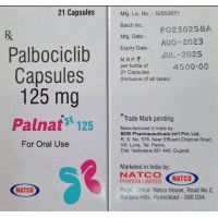 Ибранс (палбоцикліб) 125 мг 21 таб, Индия, Natco