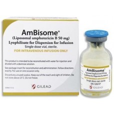 AMBISOME / АМБИЗОМ 50 MG 1 FLK.  (Amphotericin B / Амфотерицин B липосомальныц) GILEAD SCIENSES