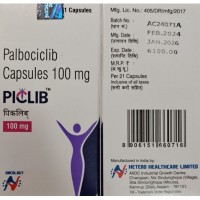 Ібранс (palbociclib/палбоцикліб) 125 мг 21 таб Hetero, Індія.