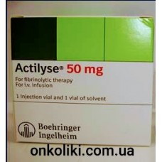 ACTILYSE / АКТИЛИЗЕ 50 MG 1 FLK. (Alteplase /	Alteplase)  BOEHRINGER