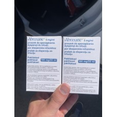 Abraxane Абраксан (паклітаксел) 100 мг/20 мл — порошок для інфузій