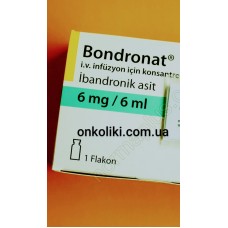 BONDRONAT 6 MG 6 ML 1 FLK. (Ibandronic acid / Ибандроновая кислота ) ALI RAIF ILAC
