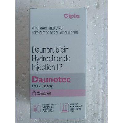DAUNOSIN ( даунорубицин) 20 MG 1 FLK,