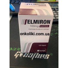 ELMIRON 100 MG 100 CAP. / Пентосан полисульфат SP 54 (Pentosan polysulfate/ Пентозан полисульфат натрия) AYMED ILAC