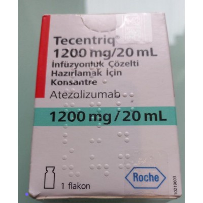 TECENTRIQ/ТЕЦЕНТРІК 1200 MG 20 ML 1 FLK. (atezolizumab,атезолізумаб) Ф.Хоффманн-Ля Рош, Швейцарія