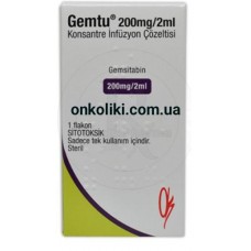 GEMTU (гемцитабін) 1000 мг, для інєкцій, Kocak, турция