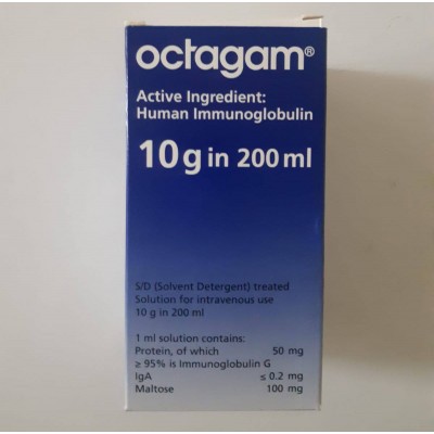 Октагам/Octagam (імуноглобулін людини) 10 г 200 мл