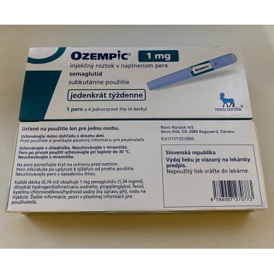 Оземпік, Ozempic ( семаглутид) 1 mg 3 мл одна шприц-ручка