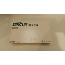 DIFICLIR/ДИФИКЛИР 200 MG 20 FTB.(fidaxomicin,фідаксоміцин) Astellas Pharma  Netherlands