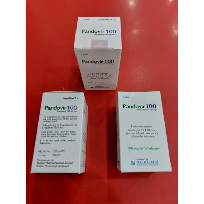 Pandovir (remdesivir/ремдесивір) 100mg 1 фл, Бангладеш