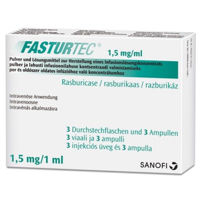 FASTURTEC / ФАСТУРТЕК / ЭЛИТЕК 7.5 MG 5 ML 1 FLK. (Rasburikas / Расбурикас)  SANOFI