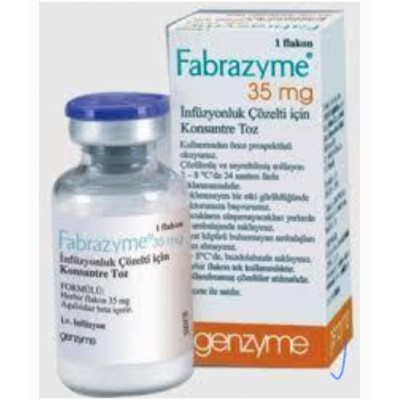 FABRAZYME/ФАБРАЗИМ 35 MG 1 FLK. (аgalsidase beta/агалсидаза бета) Genzyme Ireland