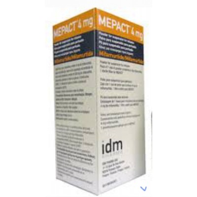 MEPACT/МЕПАКТ 4 MG 1 FLK. (mifamurtide,міфамуртиду) Такеда Австрія ГмбХ