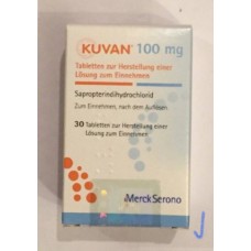 KUVAN / КУВАН 100 MG 30 TB. (сапроптерину дигидрохлорид) БіоМарин Інтернешнл Ирландия