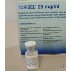 TORISEL/ТОРИЗЕЛ 25 MG 1 FLK.(Temsirolimus ,Темсиролимус ) PFIZER PFE