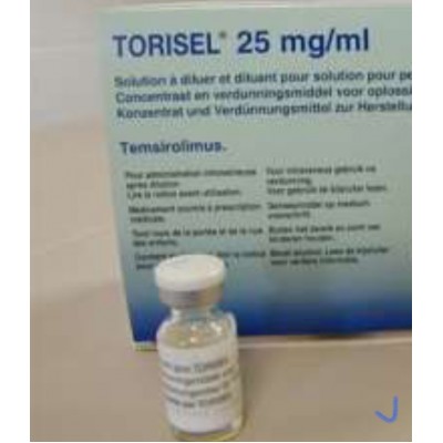 TORISEL/ТОРИЗЕЛ 25 MG 1 FLK.(Temsirolimus ,Темсиролимус ) PFIZER PFE