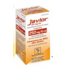 JAVLOR / ЖАВЛОР 250 MG 10 ML 1 FLK. (Vinflunine ,Винфлунин)  PIERRE FABRE
