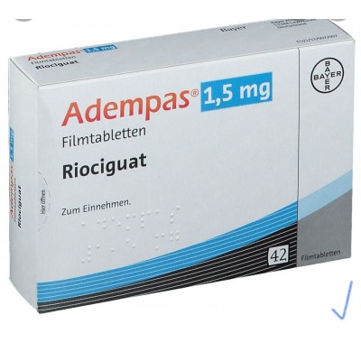 ADEMPAS / АДЕМПАС 2.5 MG 42 FTB. (Riosiguat, Риосигуат ) BAYER PHARMA