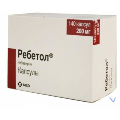 VIRON / РЕБЕТОЛ 200 MG 168 CAP. (Ribavirin, Рибавирин ) SANOVEL ILAC   Турция