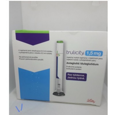 TRULICITY / ТРУЛИСИТИ 1.5 MG 0.5 ML 4 PEN.(Dulaglutid / Дулаглутид ) LILLY