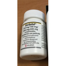STRIBILD /СТРИБИЛД 150/200 MG 30 FTB. (Emtricitabine, Elvitegravir, Tenofovir /	Эмтрицитабин, Эльвитегравир, Тенофовир) GILEAD SCIENSES