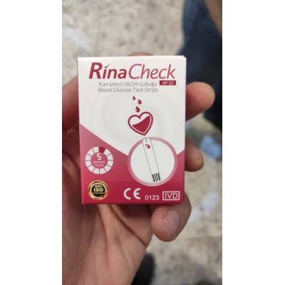 Тест смужки RINA CHECK AP-10, 50 шт/уп.